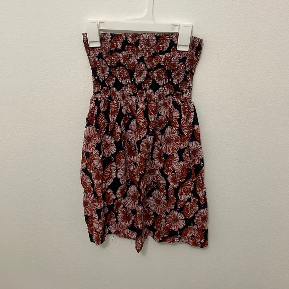 strapless sundress